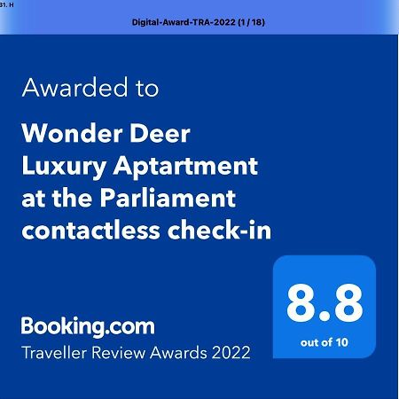 Wonder Deer Lux Apartment At The Parliament Self Check-In Budapest Ngoại thất bức ảnh
